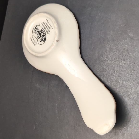 Cracker Barrel Woodland Cardinal Stoneware Spoon Rest. - Picture 3 of 6